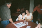 Brian Conkling and his wife with Elizabeth Bauman Koontz
