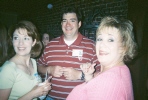 Tami and John Rhea with Terri Sinclair Caffee